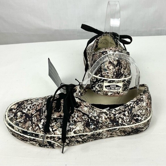 Vans x MoMA Jackson Pollock Sneaker Authentic Canvas Low-Top Sz 7.5 W 6 M New - Picture 7 of 10